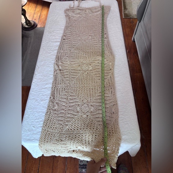 Free People Dahlia Strapless Crochet Dress Lined to Knee Size Small - Picture 15 of 15